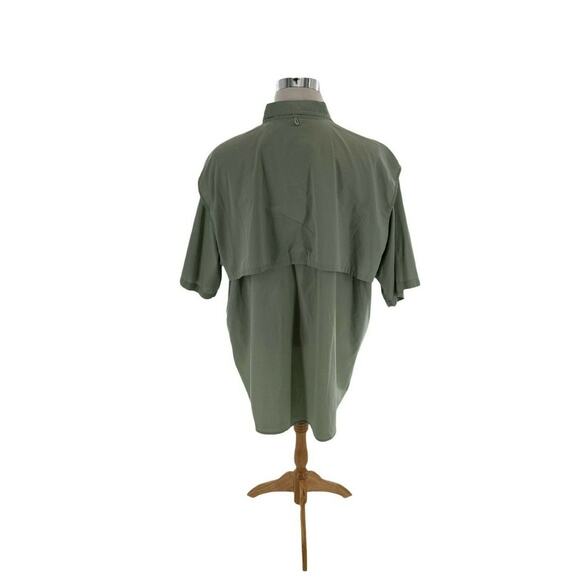 World Wide Sportsman Mens 3XL Short Sleeve Chest Pocket Vented Fishing Outdoor - Picture 3 of 9